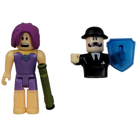 Roblox Brown Convertible Car with 3 Figures - Picture 6 of 12